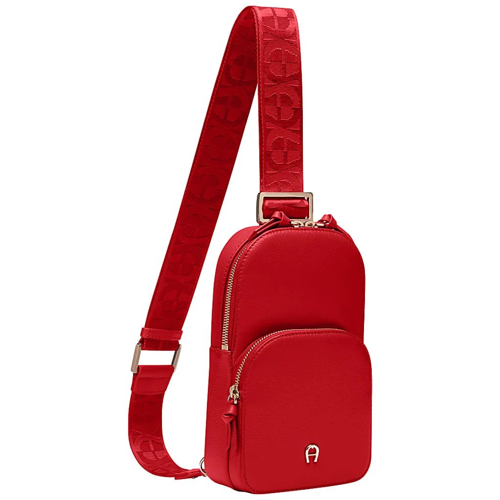 AIGNER ZITA SLING UMHÄNGETASCHE - ROT