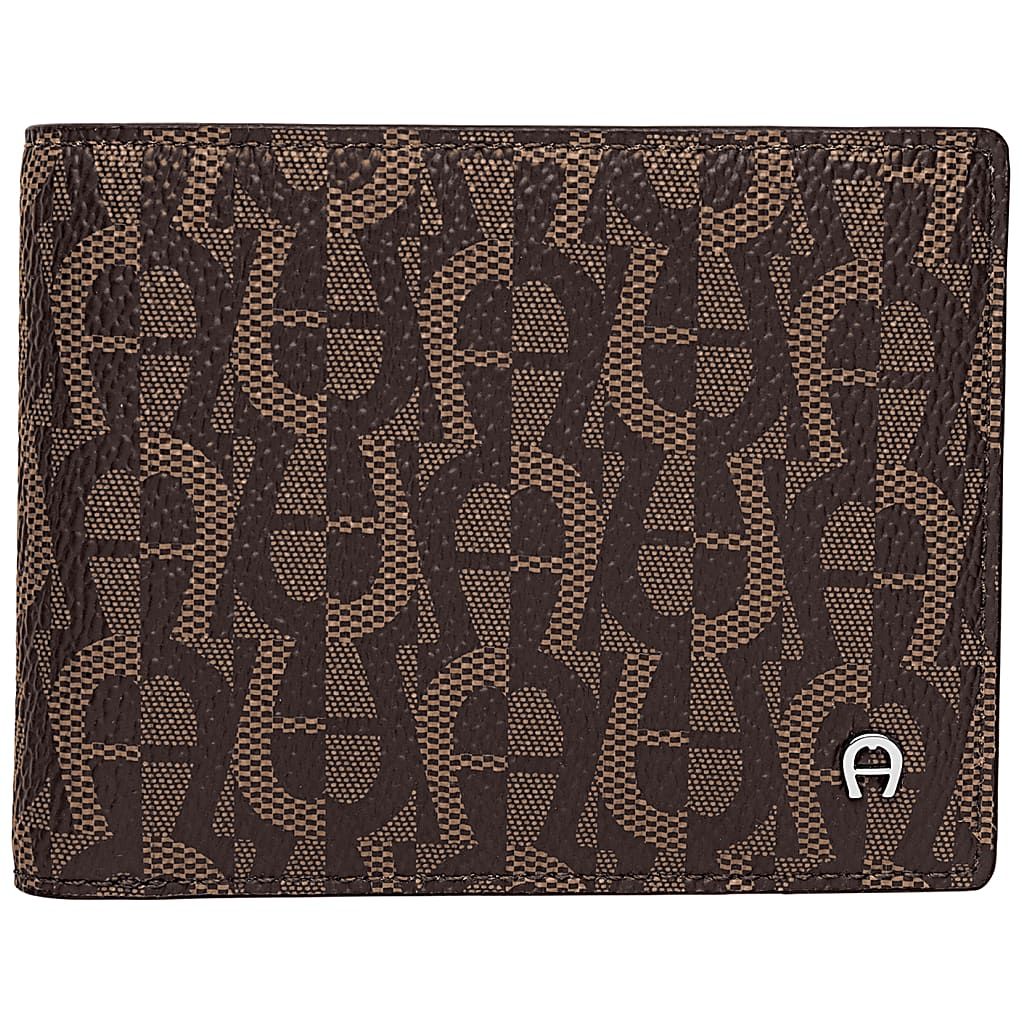 AIGNER PORTEMONNAIE LOGO - GRUEN