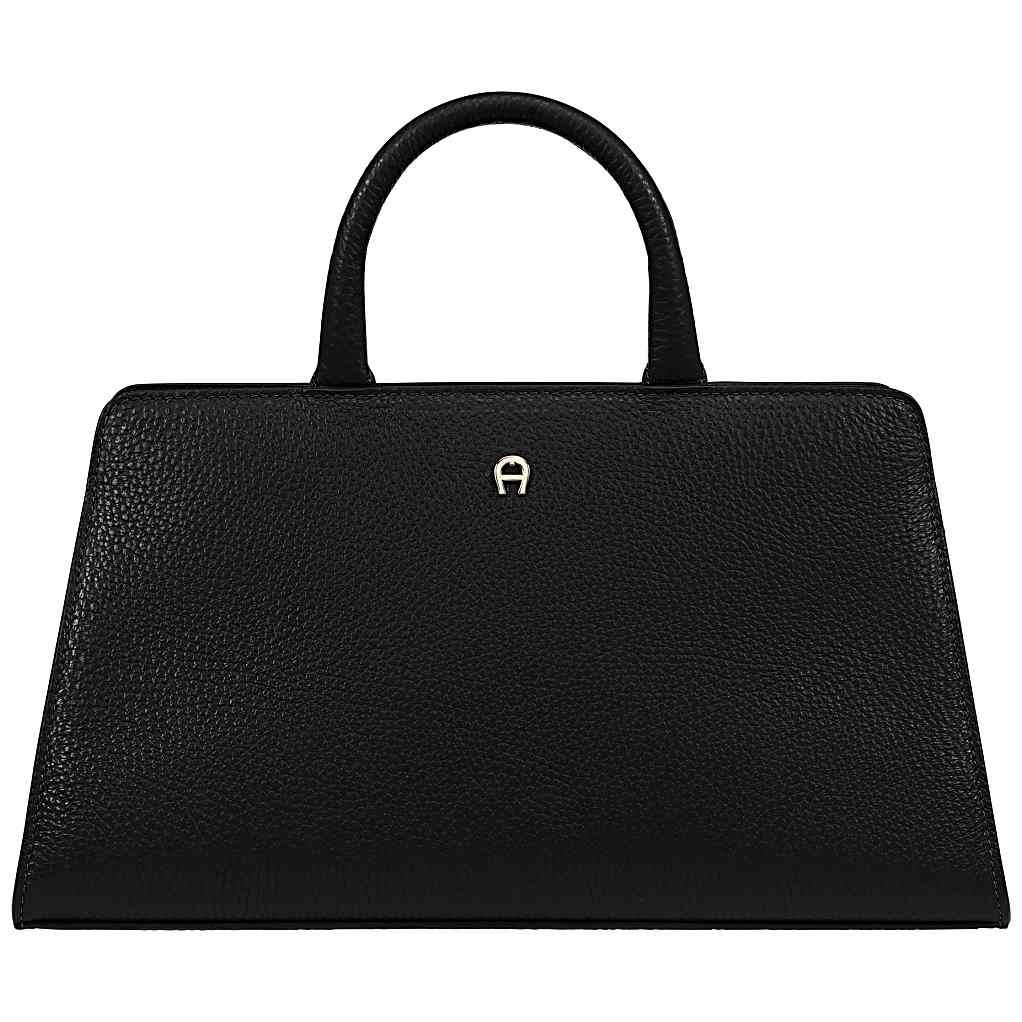 AIGNER CYBILL HANDTASCHE STRETCH M - SCHWARZ