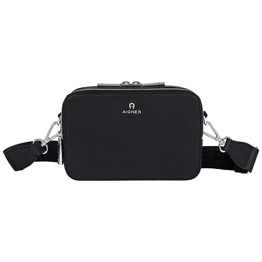 AIGNER MATTEO UMHÄNGETASCHE S - SCHWARZ
