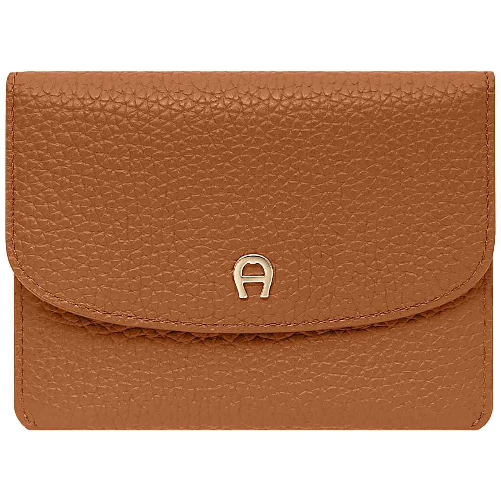 AIGNER CARRÉ SOFT KARTENETUI - BRAUN