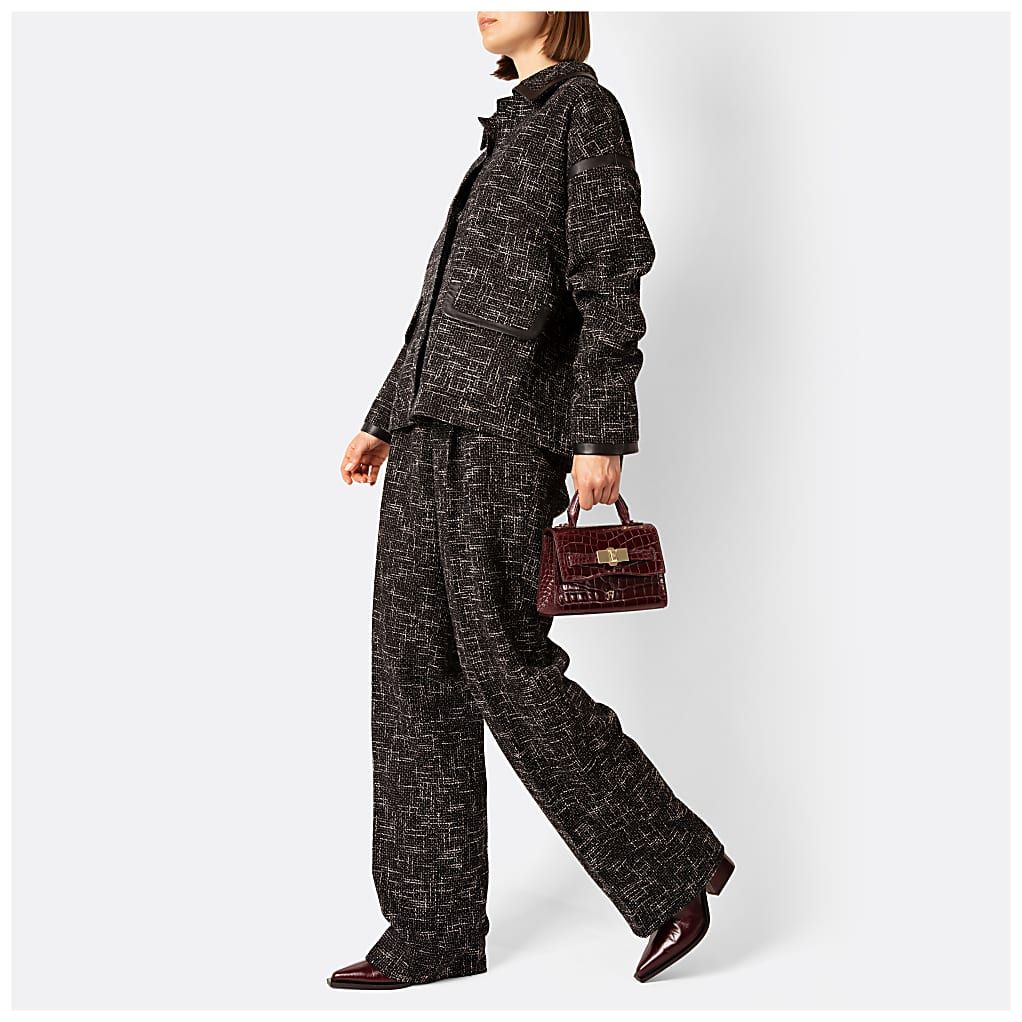 AIGNER FARAH COCCODRILLO HANDTASCHE XS - GRUEN