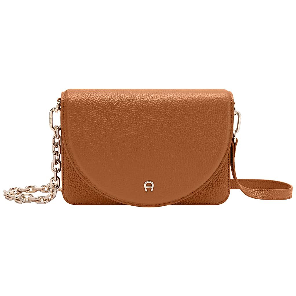 AIGNER WALLET ON CHAIN - BRAUN