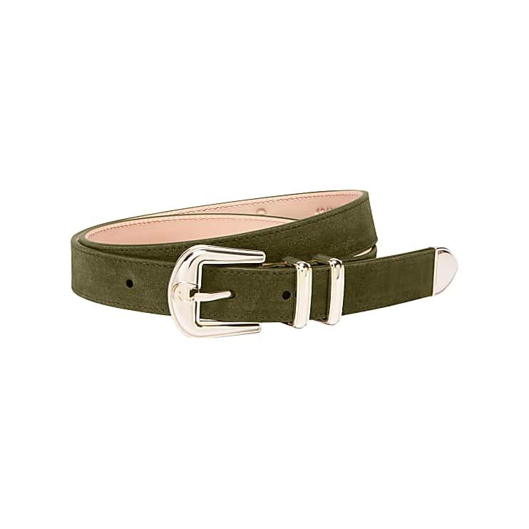 AIGNER CASUAL GÜRTEL 2,5 CM - GRUEN