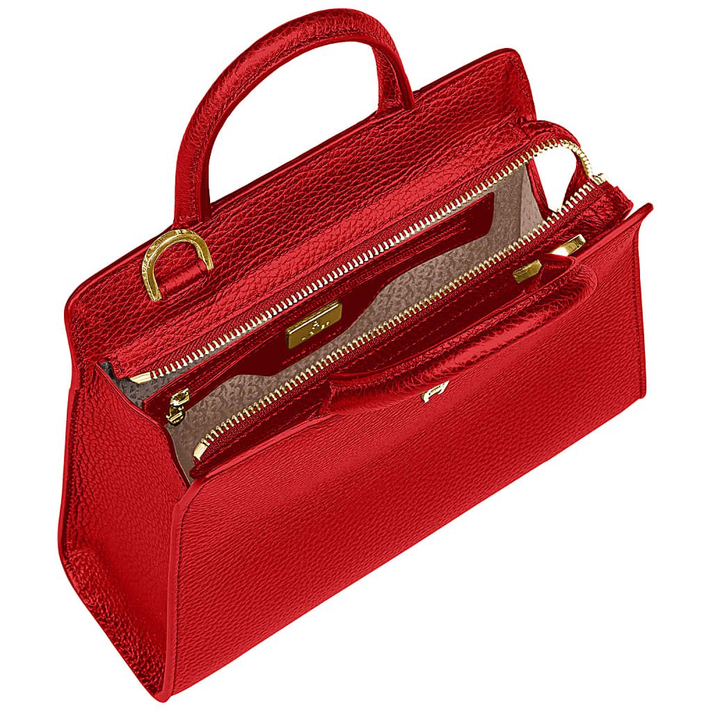 AIGNER CYBILL HANDTASCHE S - ROT