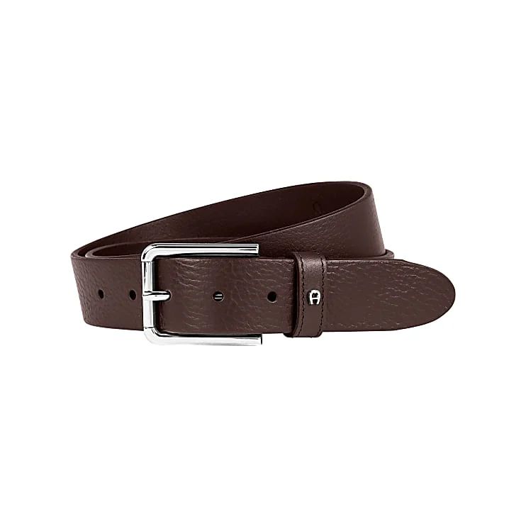 AIGNER CASUAL GÜRTEL 3,5 CM - BRAUN