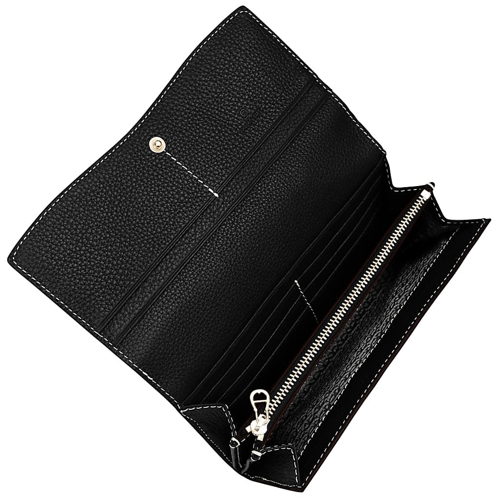 AIGNER FARAH SCHEIN- UND KARTENTASCHE - SCHWARZ