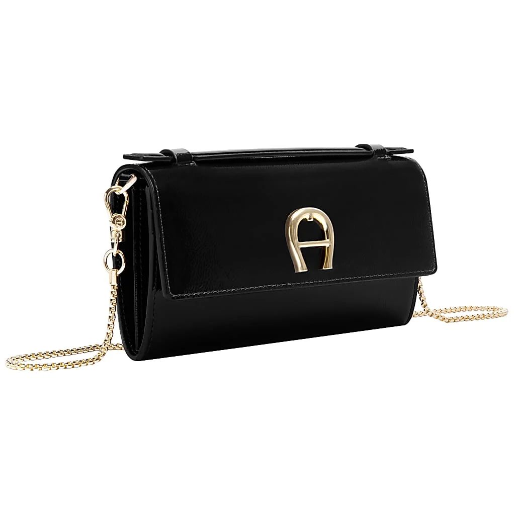 AIGNER WALLET ON CHAIN - SCHWARZ