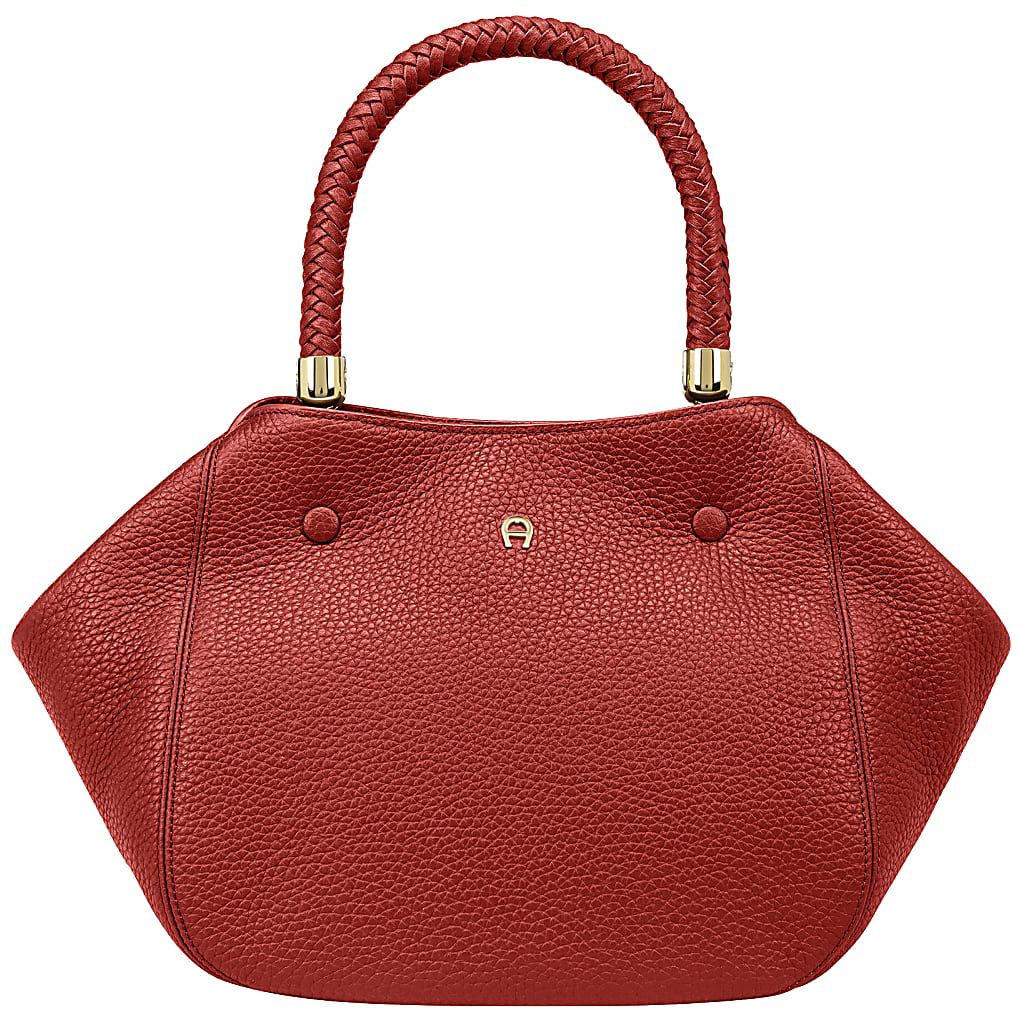 AIGNER CARRÉ SOFT HANDTASCHE M - ROT