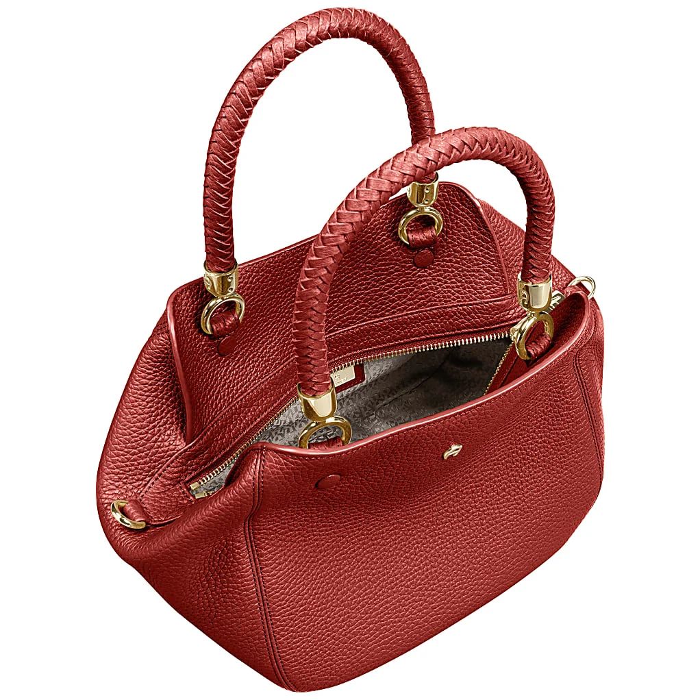 AIGNER CARRÉ SOFT HANDTASCHE M - ROT