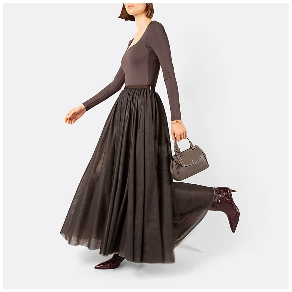 AIGNER MIRANDA MINI-TASCHE XS - SCHWARZ