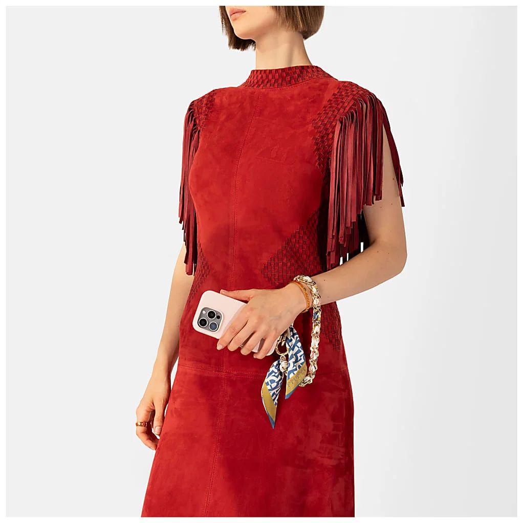 AIGNER FASHION SCHULTERRIEMEN MIT TUCH - ROSE