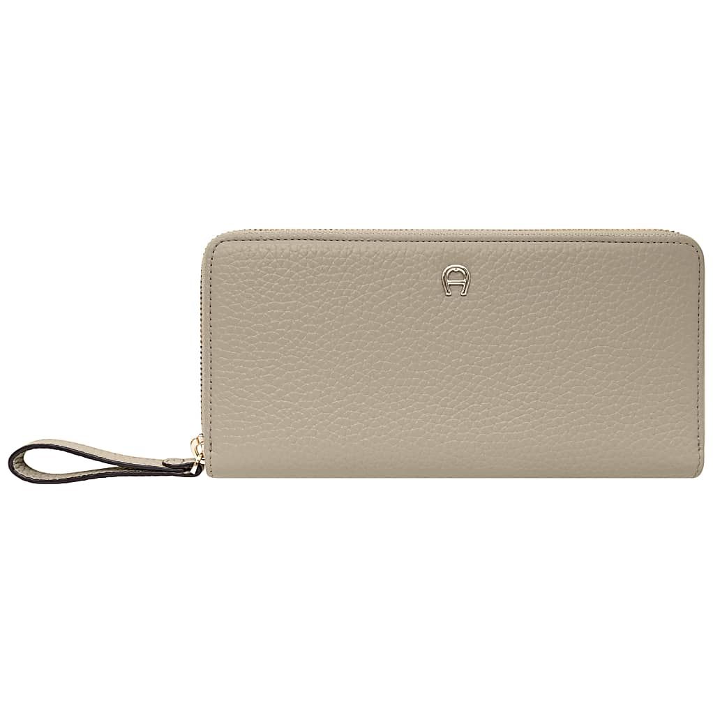 AIGNER PURA SCHEIN- UND KARTENTASCHE - BEIGE