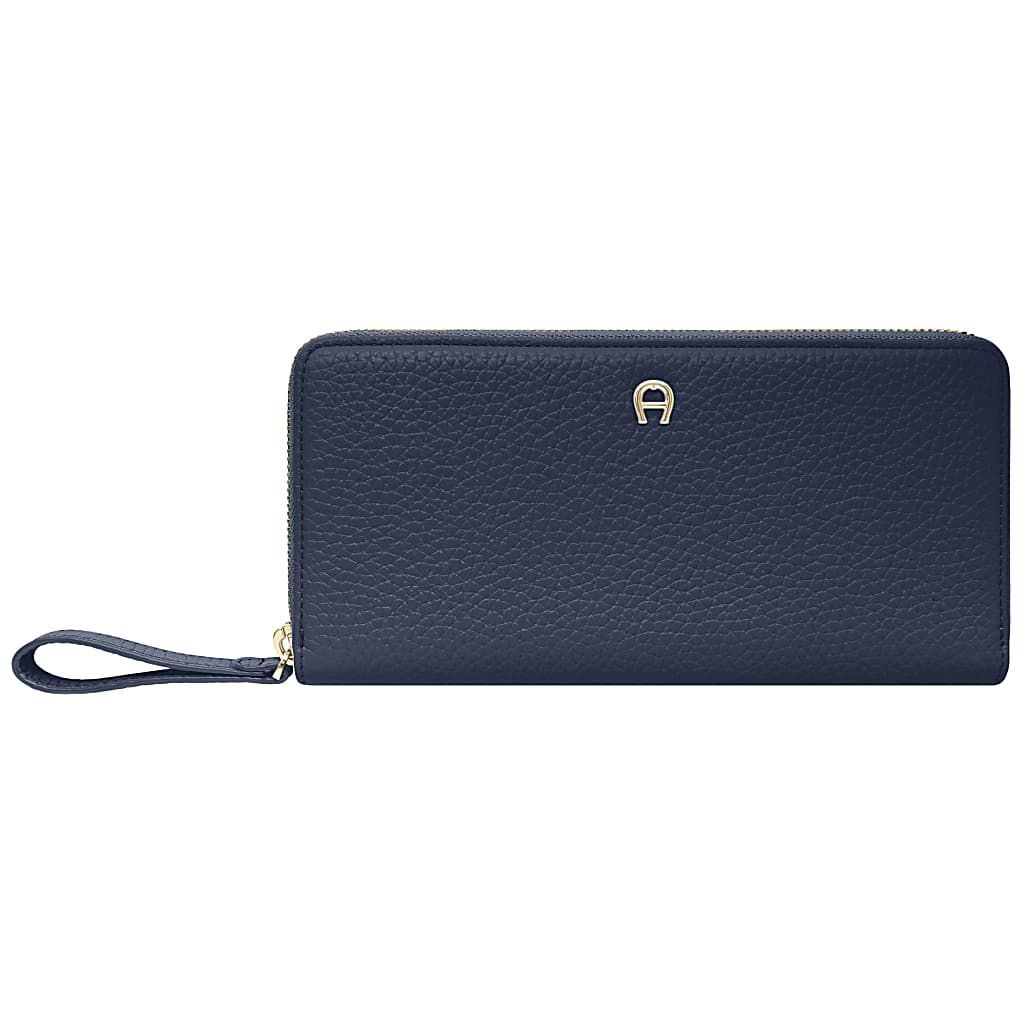 AIGNER PURA SCHEIN- UND KARTENTASCHE - BLAU