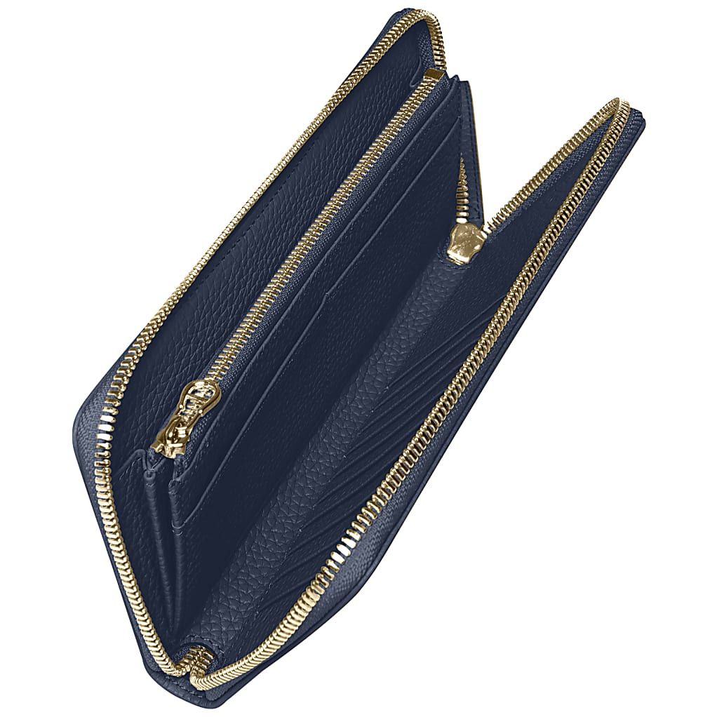 AIGNER PURA SCHEIN- UND KARTENTASCHE - BLAU