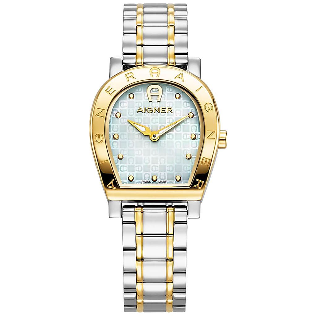 AIGNER DAMENUHR DAIANA SILBER-GOLD - MULTICOLOUR