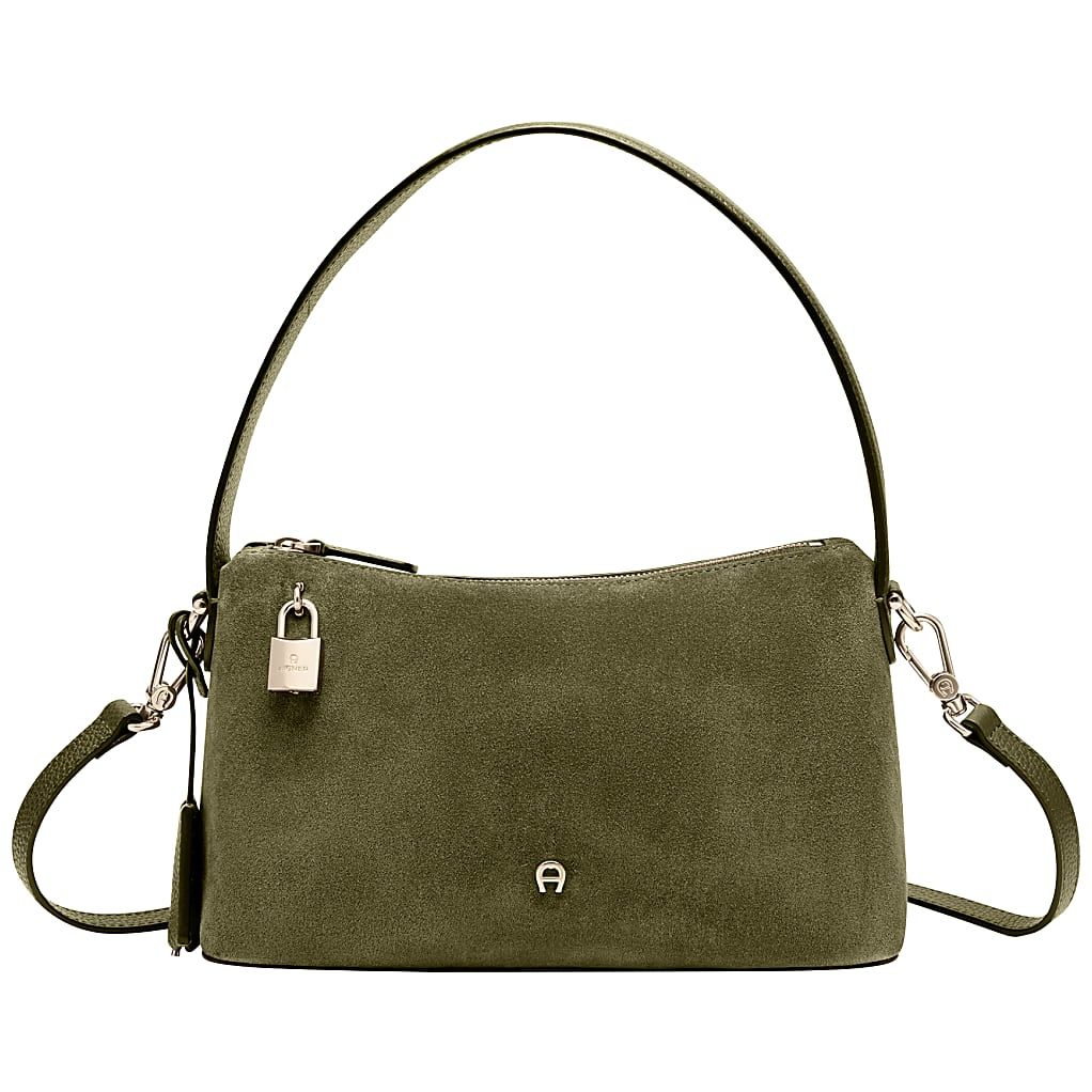 AIGNER DELIA SUEDE BEUTEL S - GRUEN