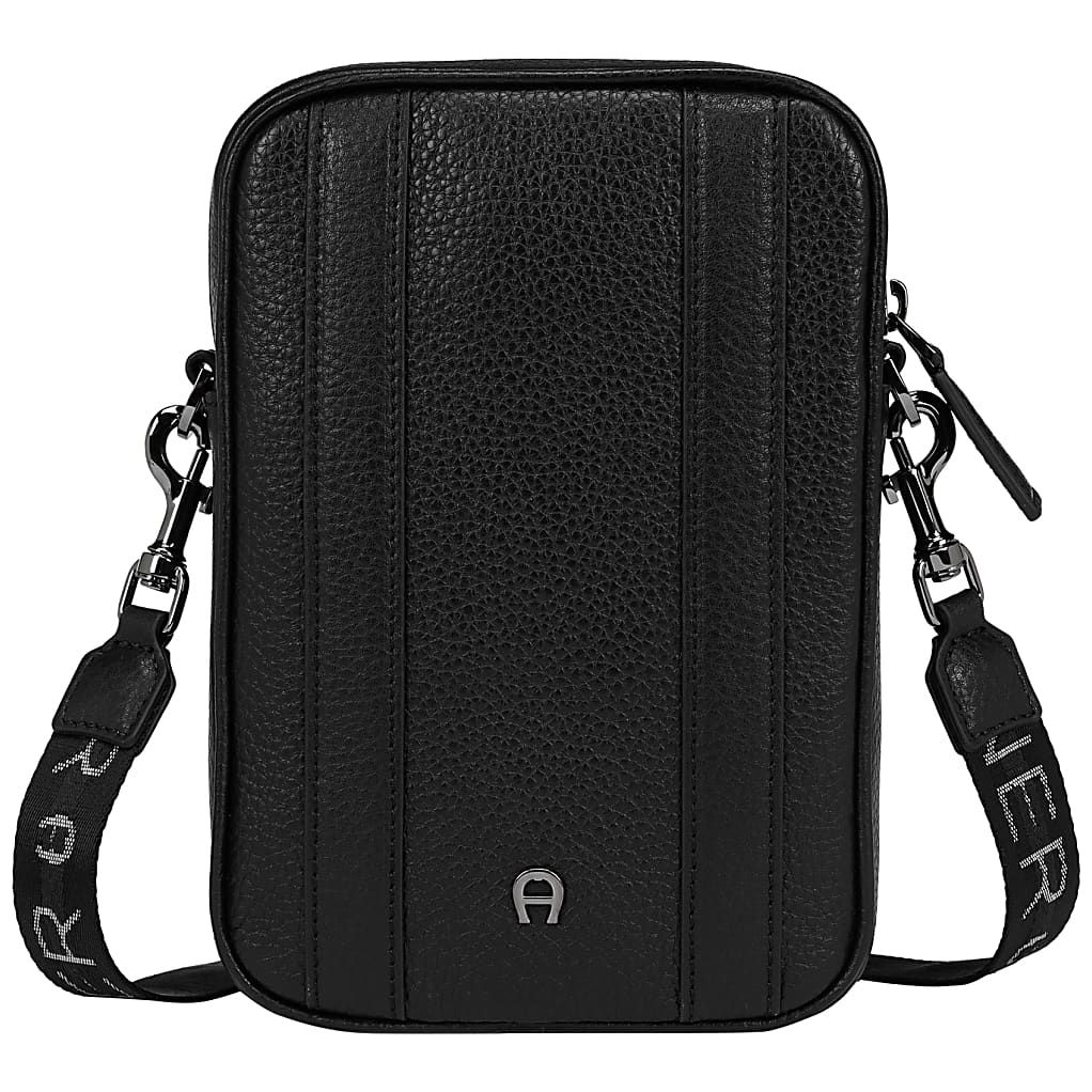 AIGNER DIEGO UMHÄNGETASCHE XS - SCHWARZ