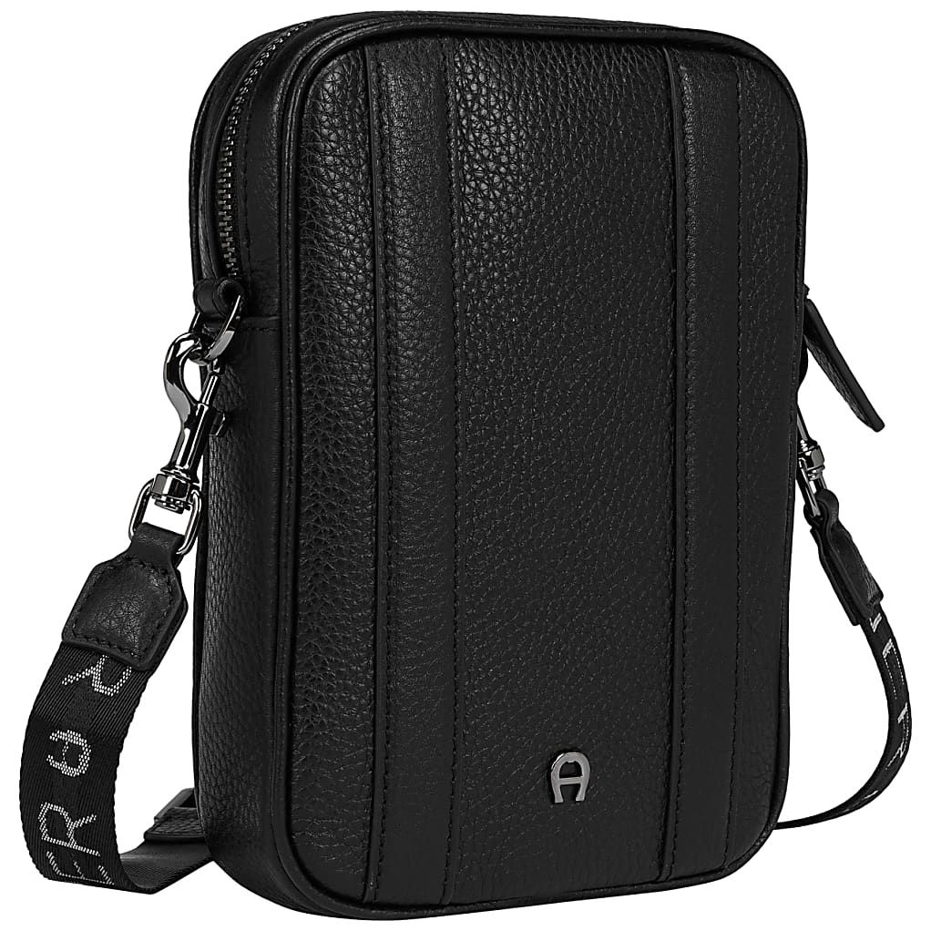 AIGNER DIEGO UMHÄNGETASCHE XS - SCHWARZ