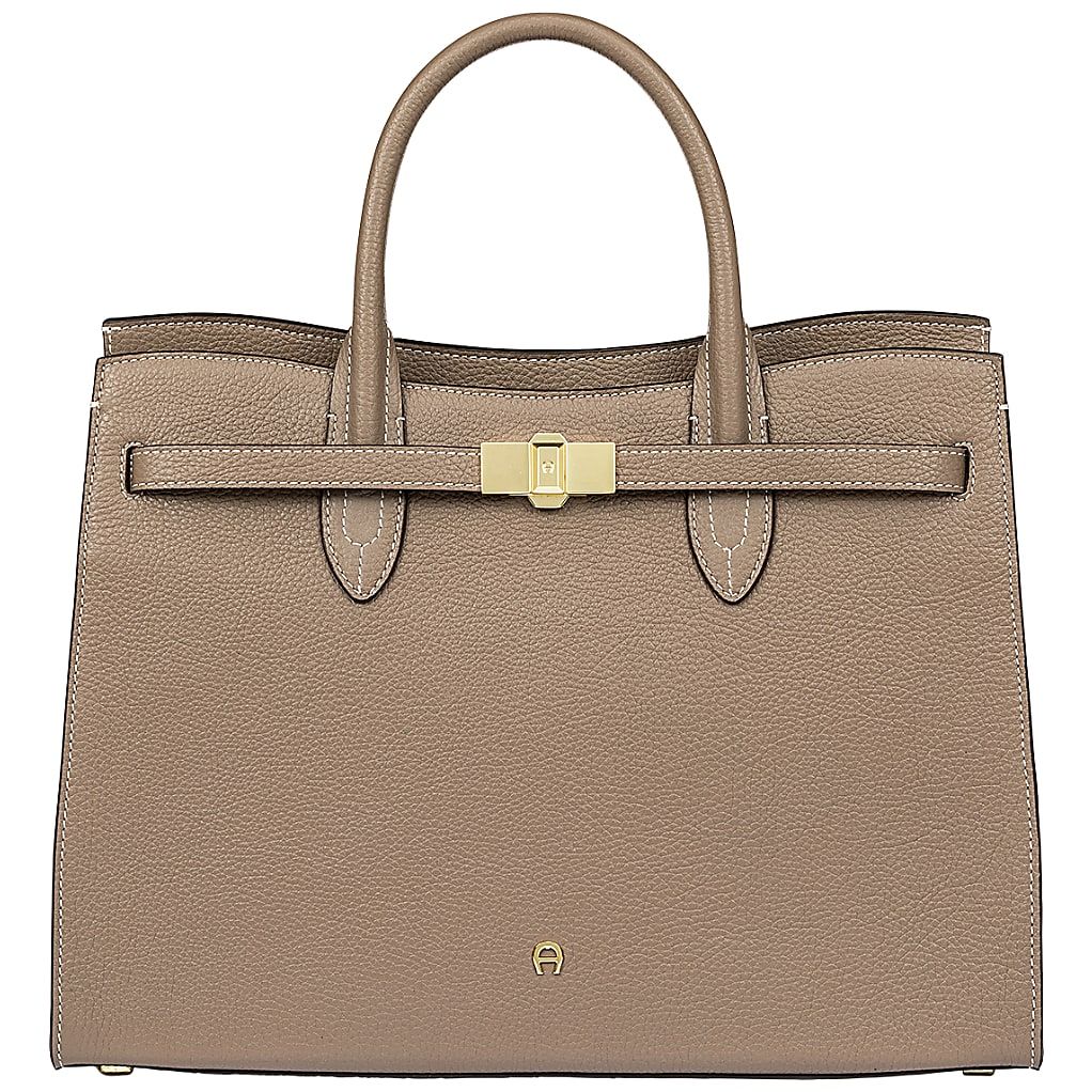 AIGNER FARAH HANDTASCHE L - GRAU