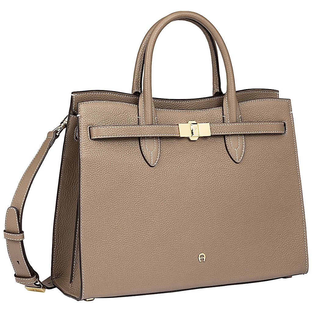AIGNER FARAH HANDTASCHE L - GRAU