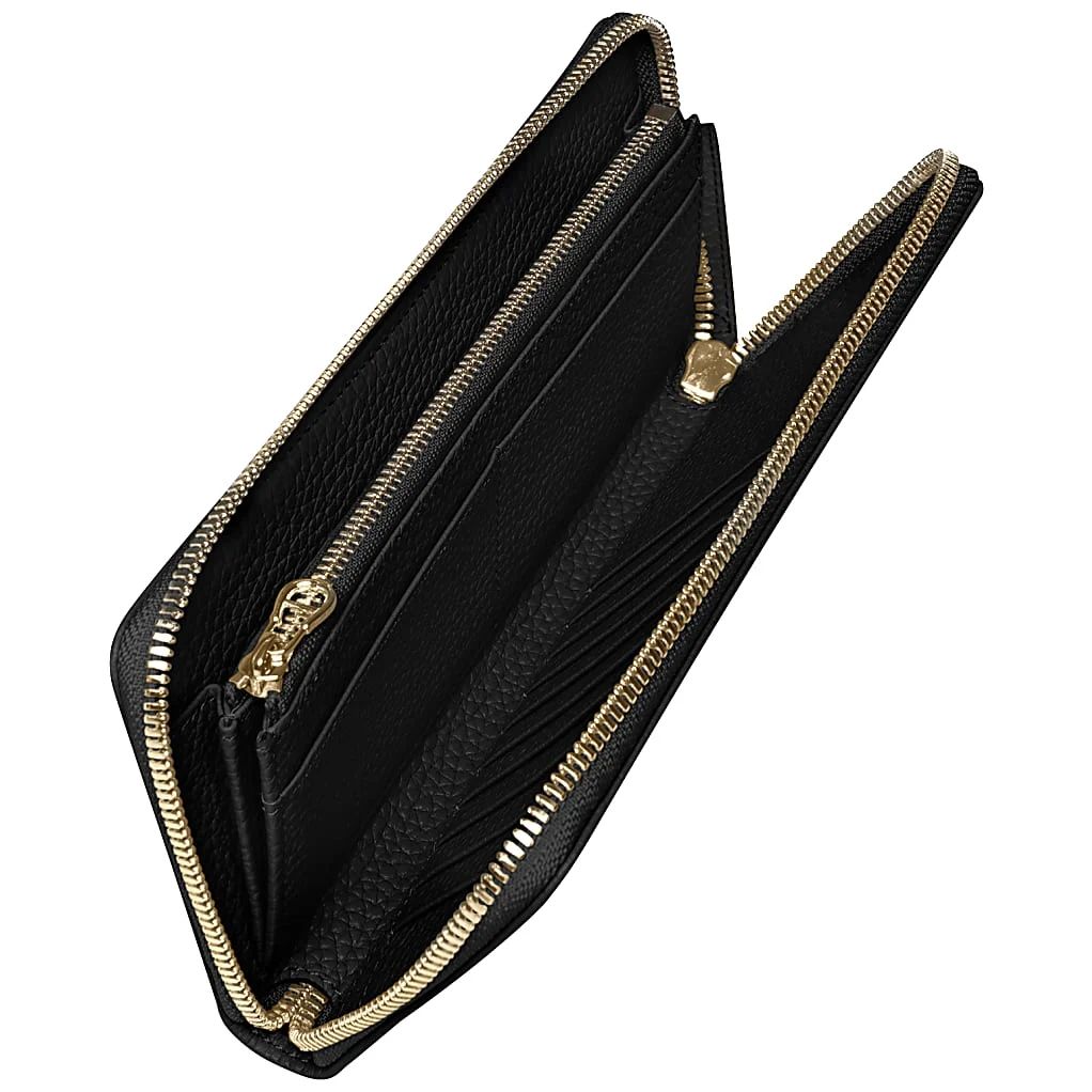 AIGNER PURA SCHEIN- UND KARTENTASCHE - SCHWARZ