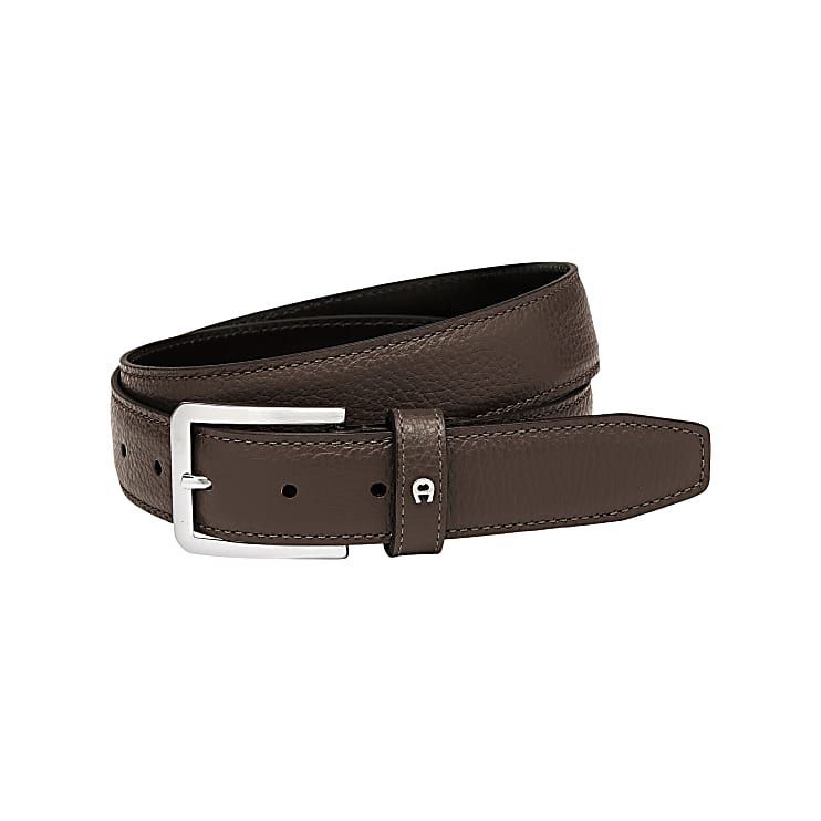 AIGNER LUCA CASUAL GÜRTEL 3,5 CM - BRAUN