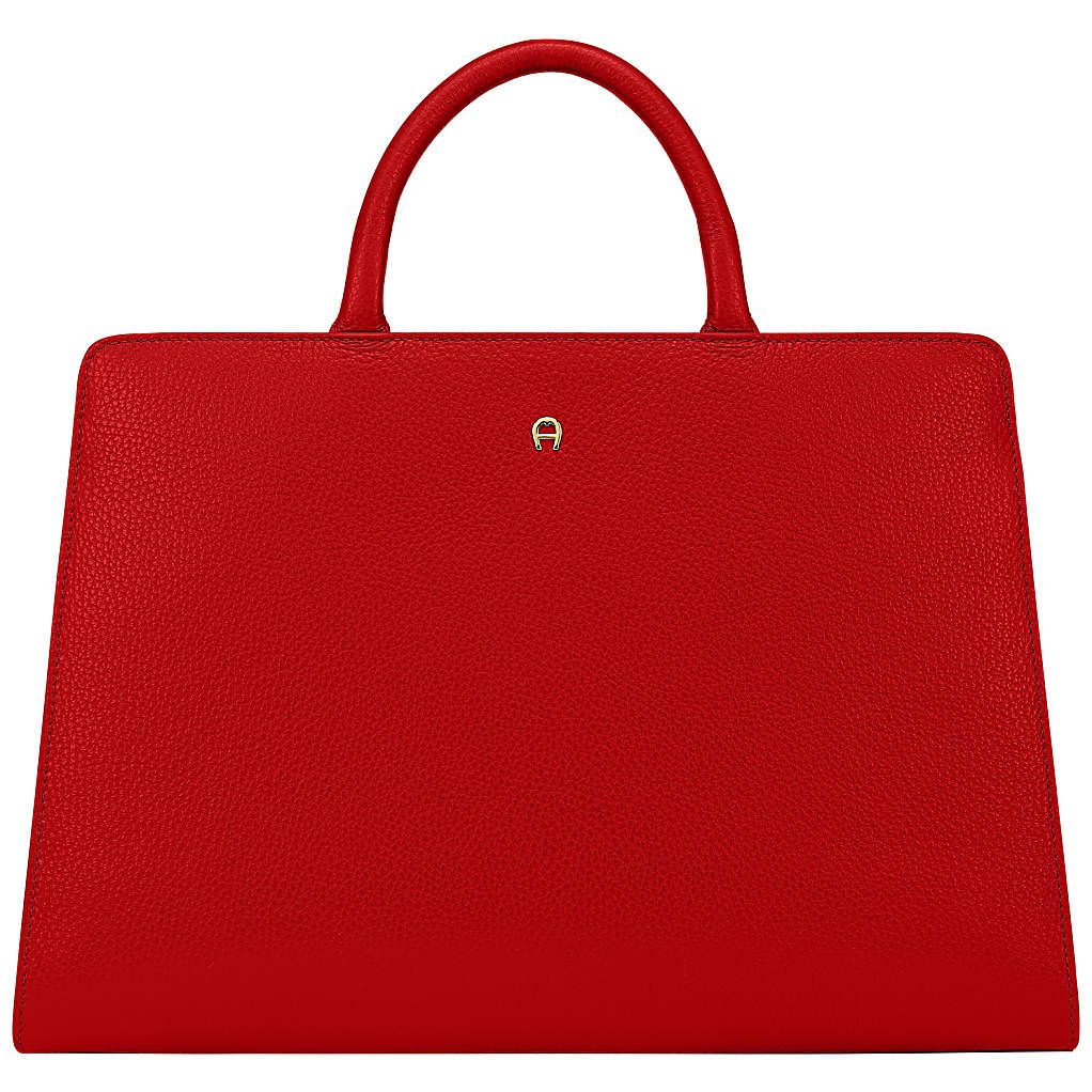 AIGNER CYBILL HANDTASCHE L - ROT