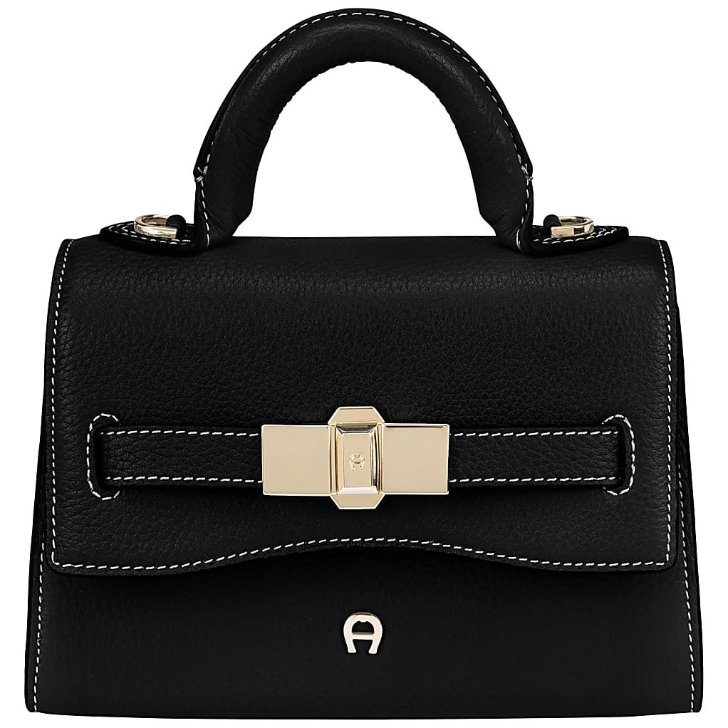 AIGNER FARAH HANDTASCHE XS - SCHWARZ
