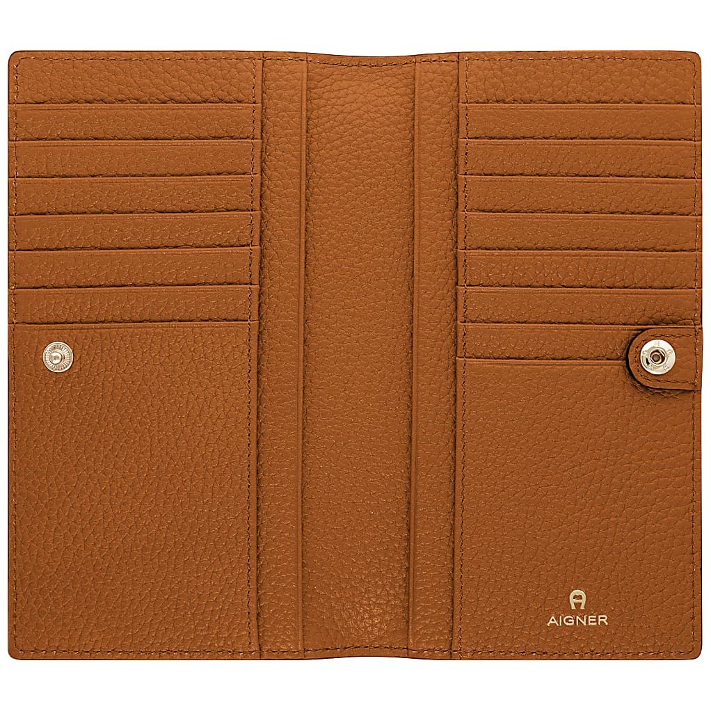 AIGNER DELIA SCHEIN- UND KARTENTASCHE - BRAUN