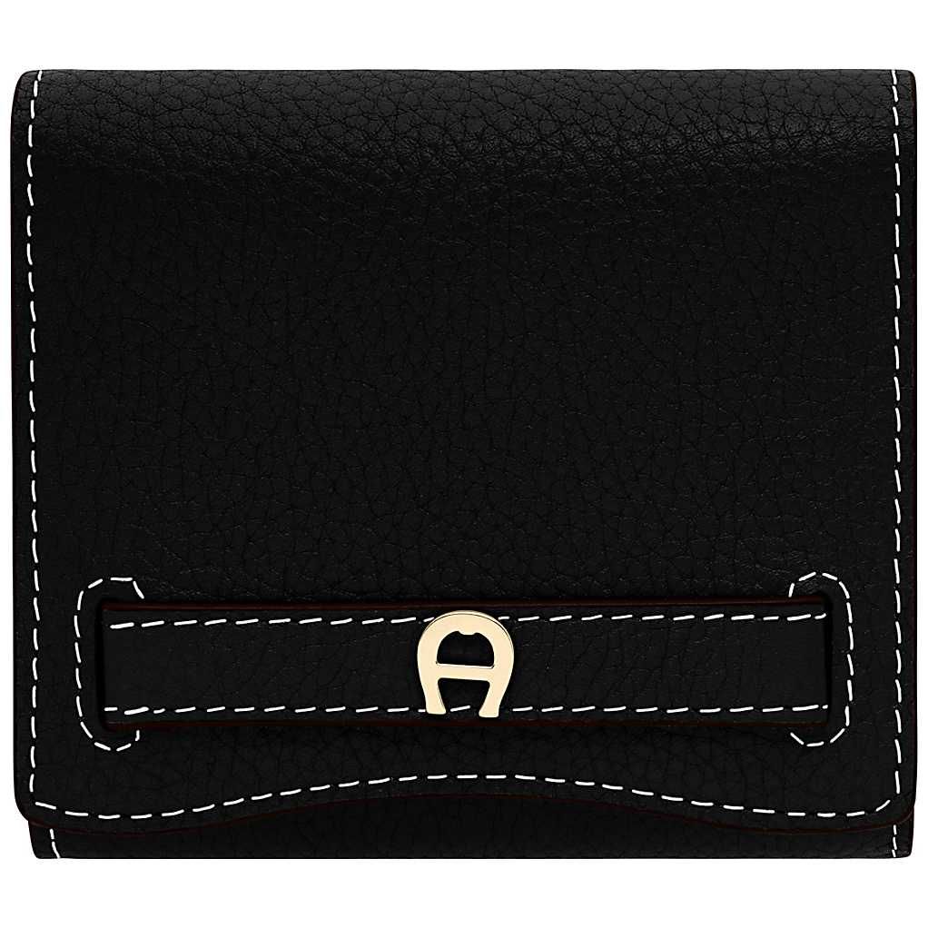 AIGNER FARAH KOMBIBÖRSE - SCHWARZ