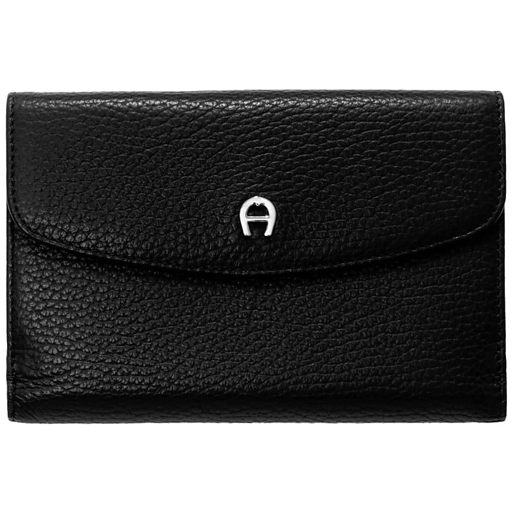 AIGNER KLASSISCHE GELDBÖRSE - SCHWARZ