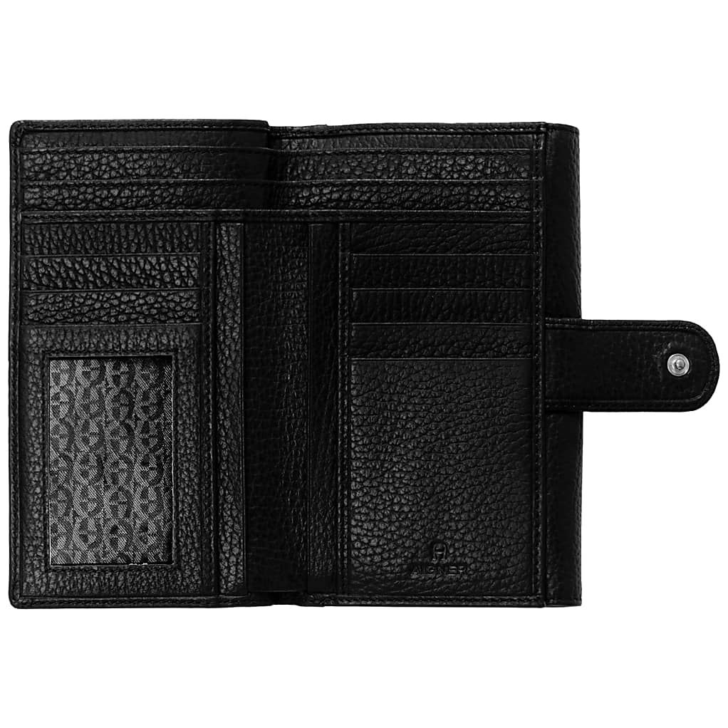 AIGNER KLASSISCHE GELDBÖRSE - SCHWARZ