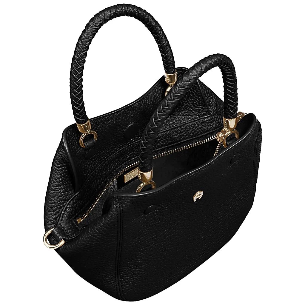 AIGNER CARRÉ SOFT HANDTASCHE S - SCHWARZ