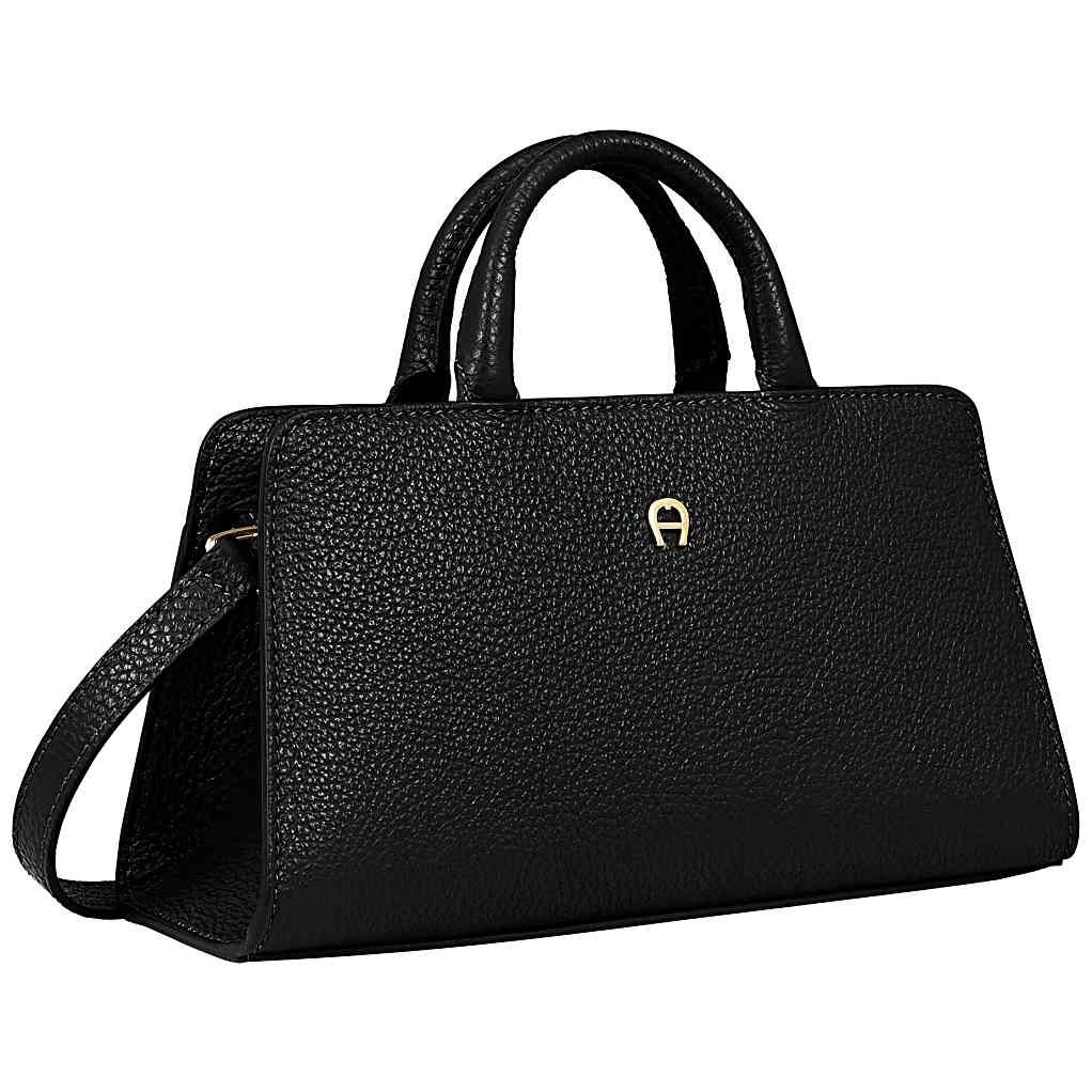 AIGNER CYBILL MINI-TASCHE STRETCH S - SCHWARZ