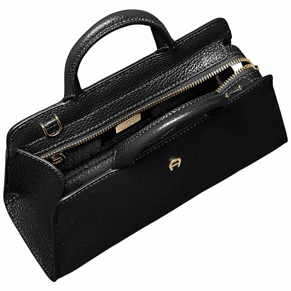 AIGNER CYBILL MINI-TASCHE STRETCH S - SCHWARZ