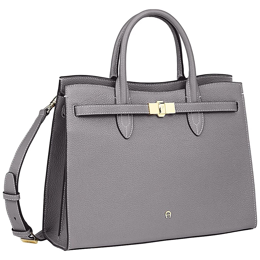 AIGNER FARAH HANDTASCHE L - GRAU
