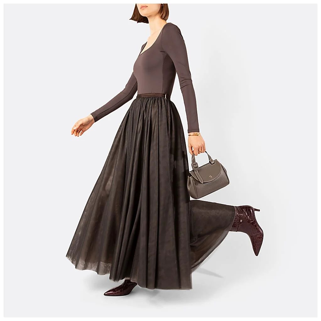 AIGNER MIRANDA MINI-TASCHE XS - BRAUN