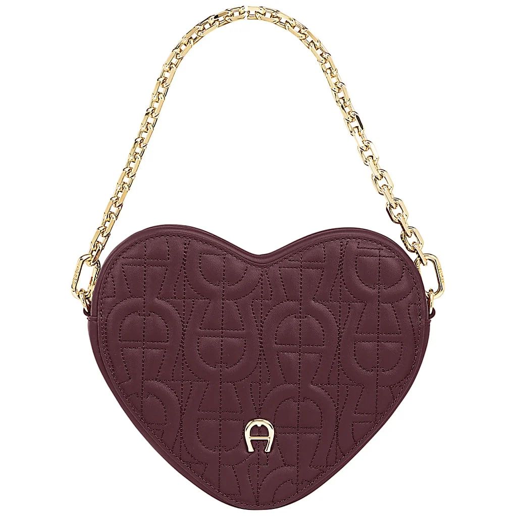 AIGNER HEART POUCH - ANTIC