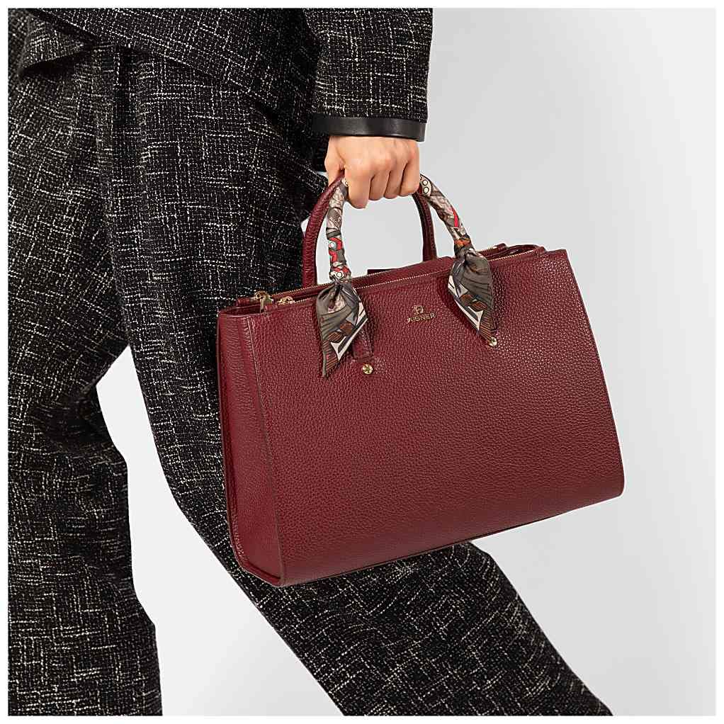 AIGNER IVY HANDTASCHE L - SCHWARZ