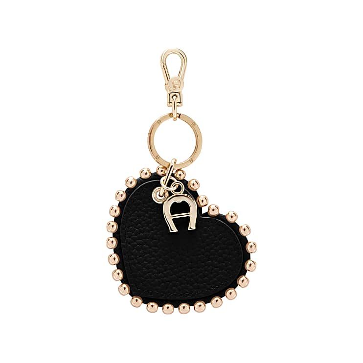 AIGNER HERZ SCHLÜSSELANHÄNGER - SCHWARZ