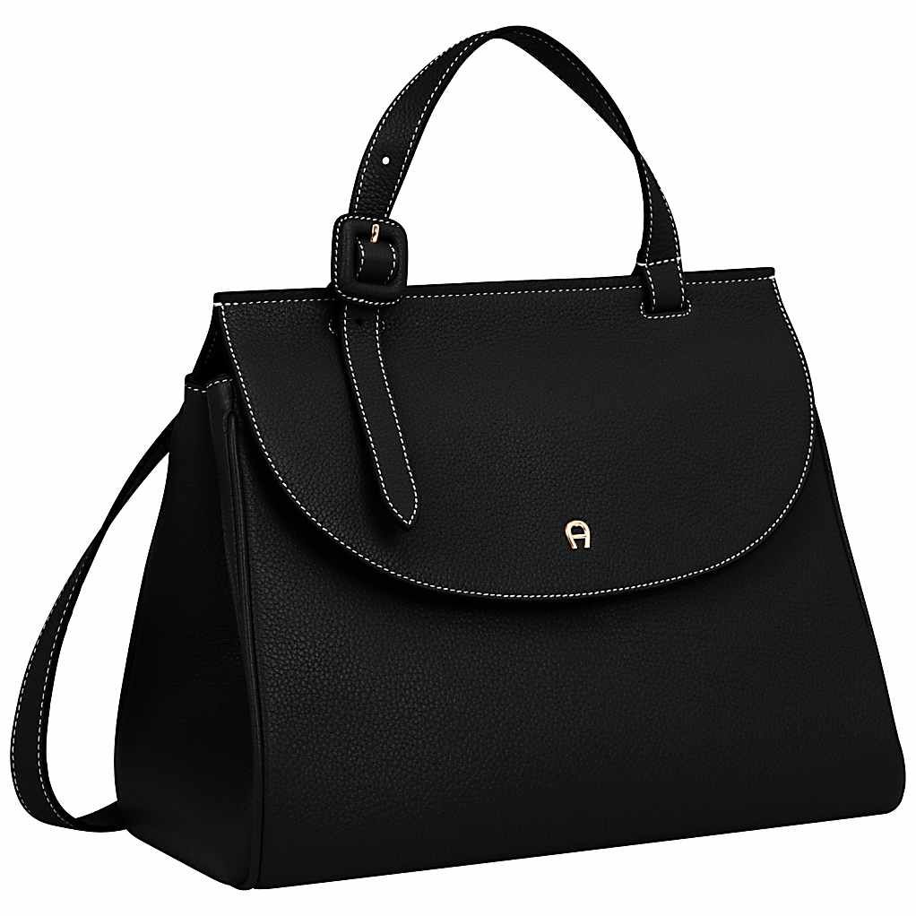 AIGNER MIRANDA HANDTASCHE M - SCHWARZ