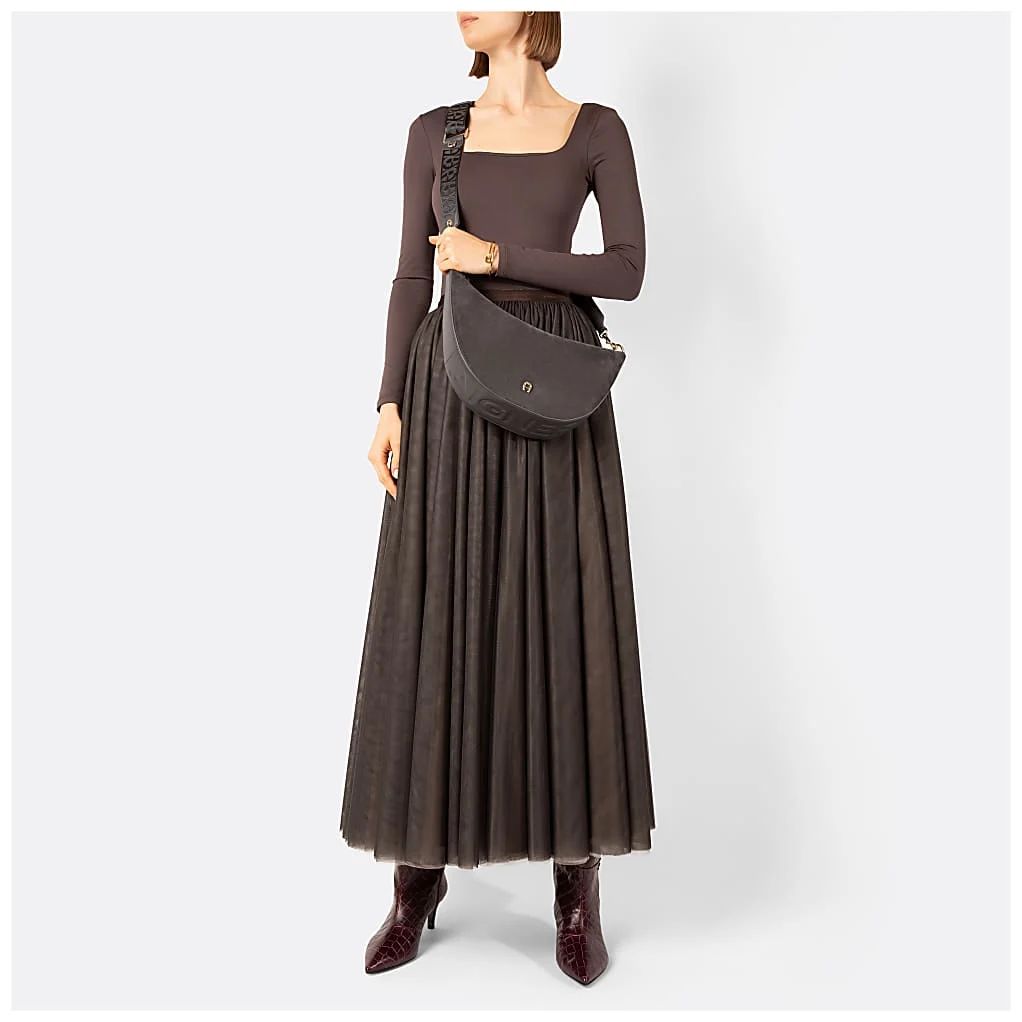 AIGNER ZITA SUEDE UMHÄNGETASCHE M - ANTIC