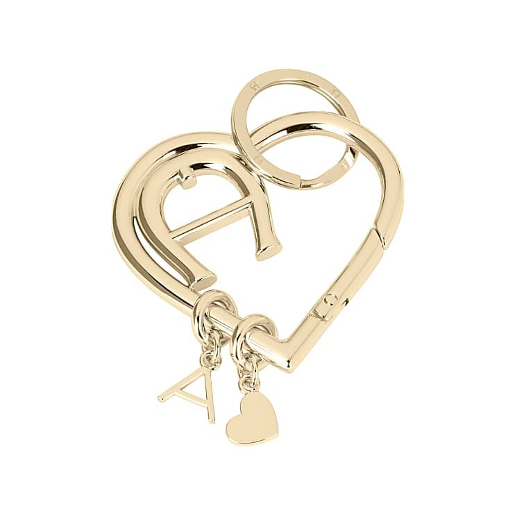 AIGNER SCHLÜSSELANHÄNGER HERZ - GOLD