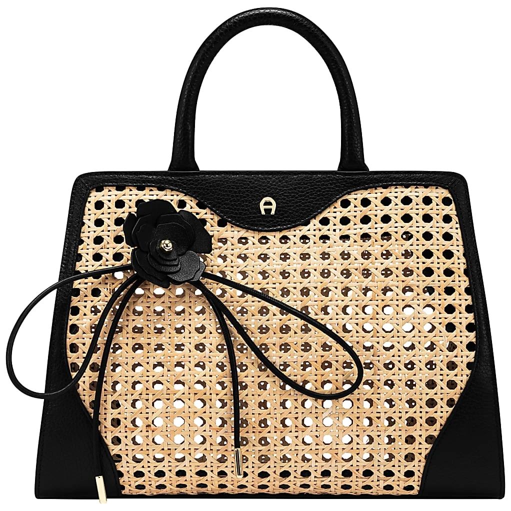 AIGNER CYBILL TRECCIA HANDTASCHE M - SCHWARZ