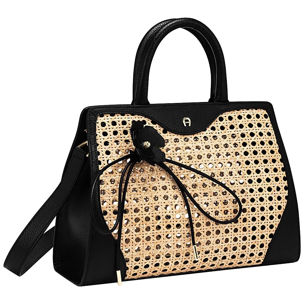 AIGNER CYBILL TRECCIA HANDTASCHE M - SCHWARZ