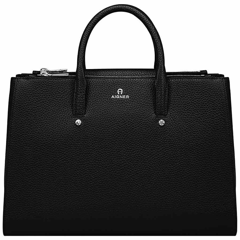 AIGNER IVY HANDTASCHE L - SCHWARZ AIGNER IVY HANDTASCHE L - SCHWARZ