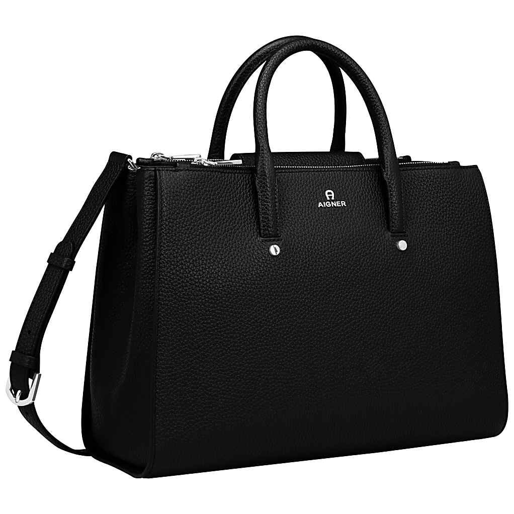 AIGNER IVY HANDTASCHE L - SCHWARZ