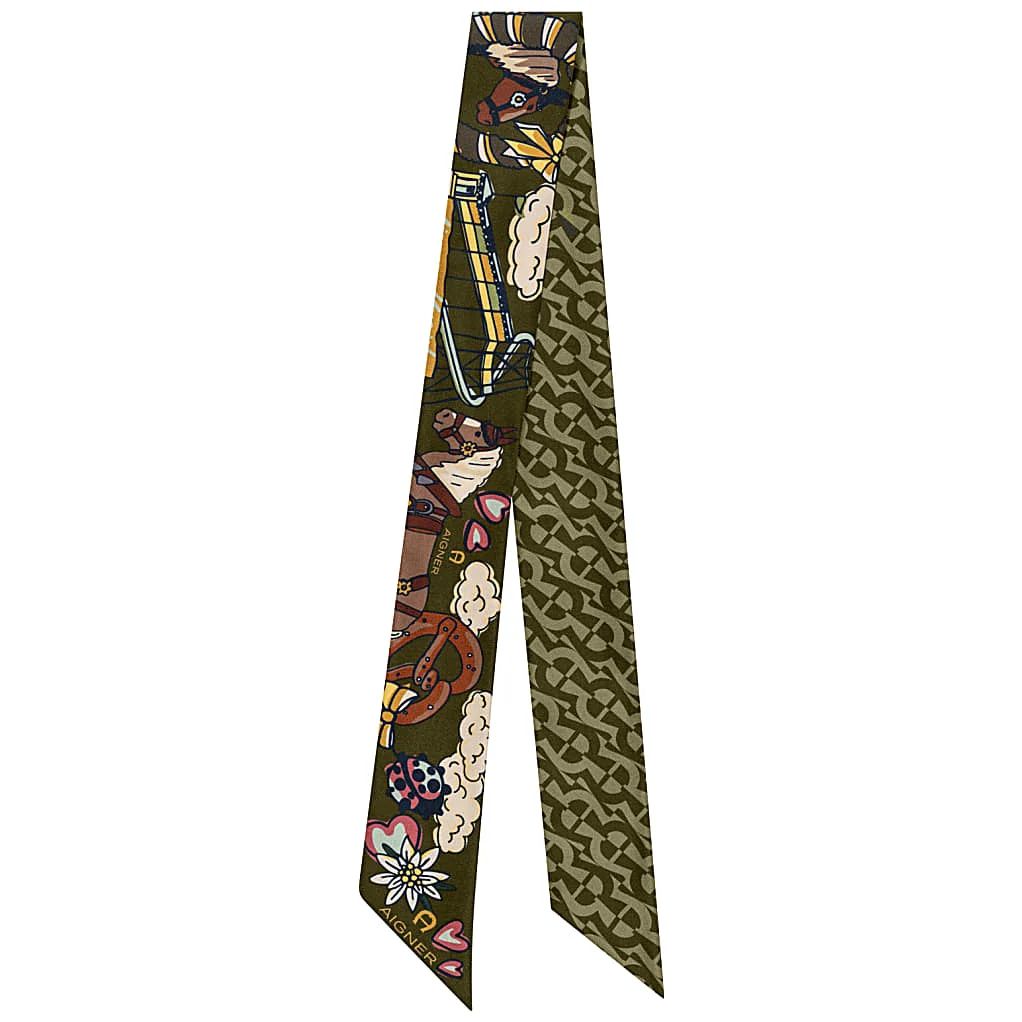 AIGNER SEASONAL BANDANA - GRUEN