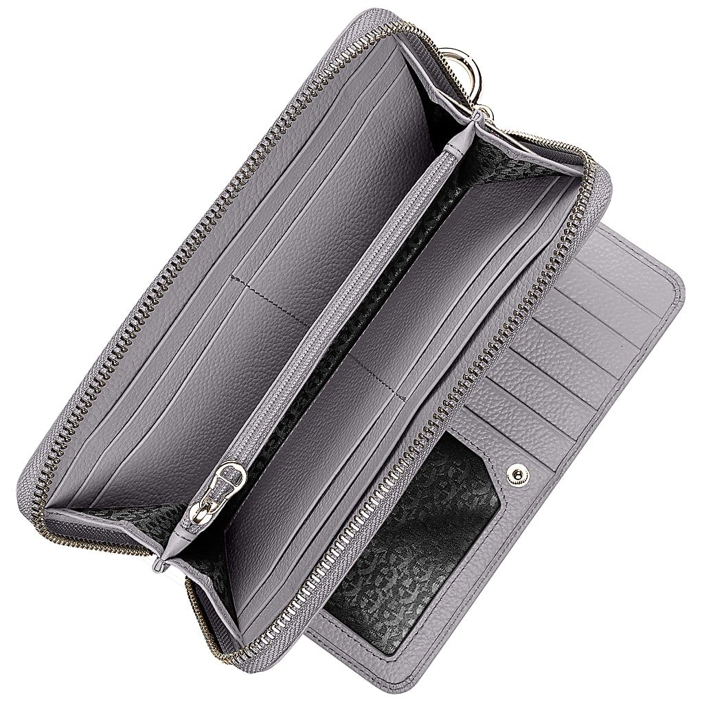 AIGNER ZITA PORTEMONNAIE - GRAU